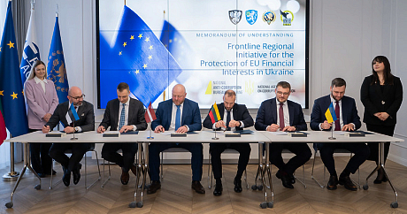 НАБУ, НАЗК та правоохоронці ЄС створили платформу для захисту коштів на відбудову (ФОТО)